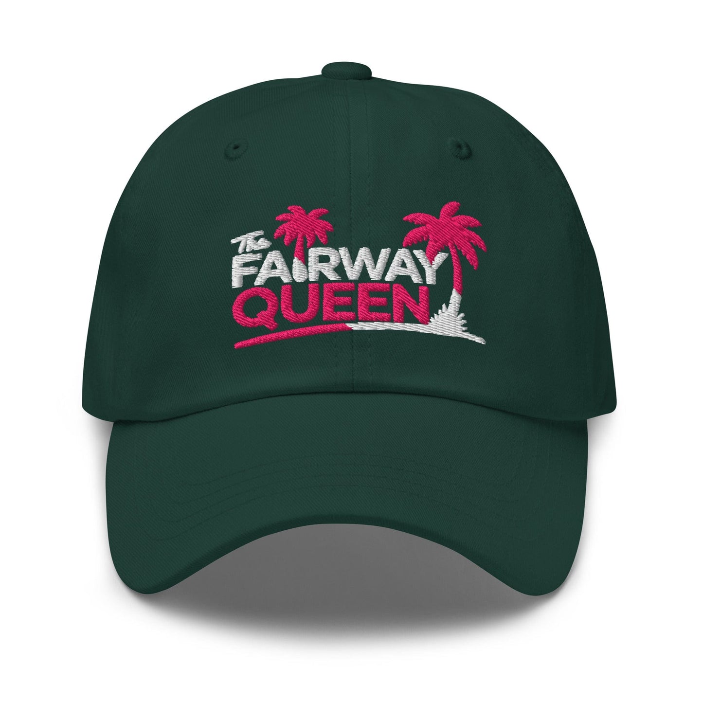 The Fairway Queen Embroidered Golf Cap - Funny Golf Tee by Swing Epic