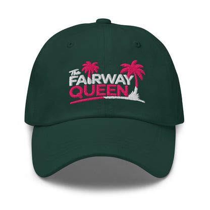 The Fairway Queen Embroidered Golf Cap - Funny Golf Tee by Swing Epic