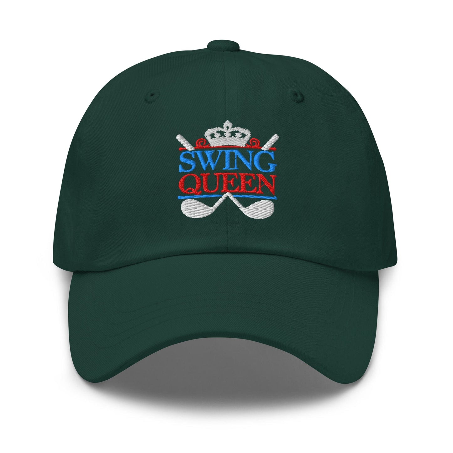 Swing Queen Embroidered Golf Cap - Funny Golf Tee by Swing Epic