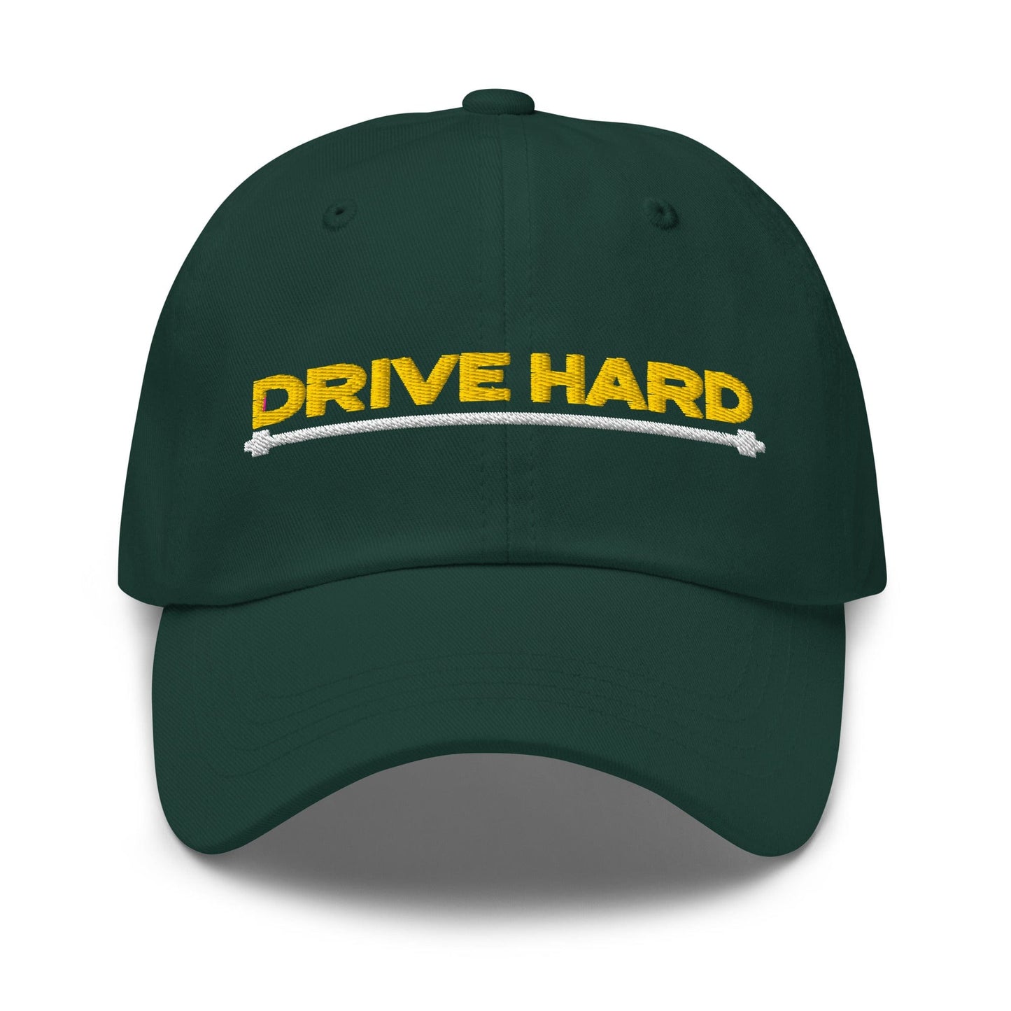 Drive Hard Embroidered Golf Cap - Funny Golf Tee by Swing Epic