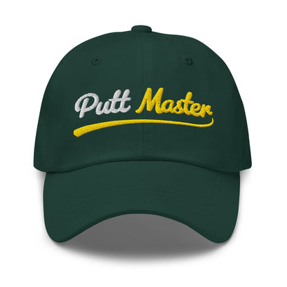 Putt Master Ultimate Embroidered Golf Cap - Funny Golf Tee by Swing Epic
