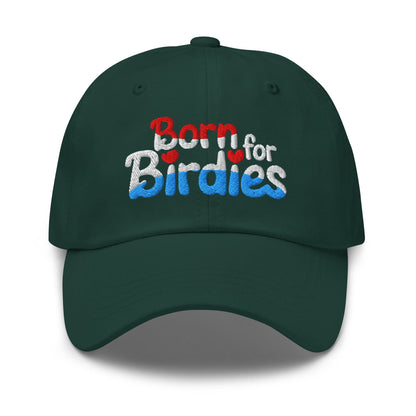 Born for Birdies Embroidered Golf Cap - Funny Golf Tee by Swing Epic