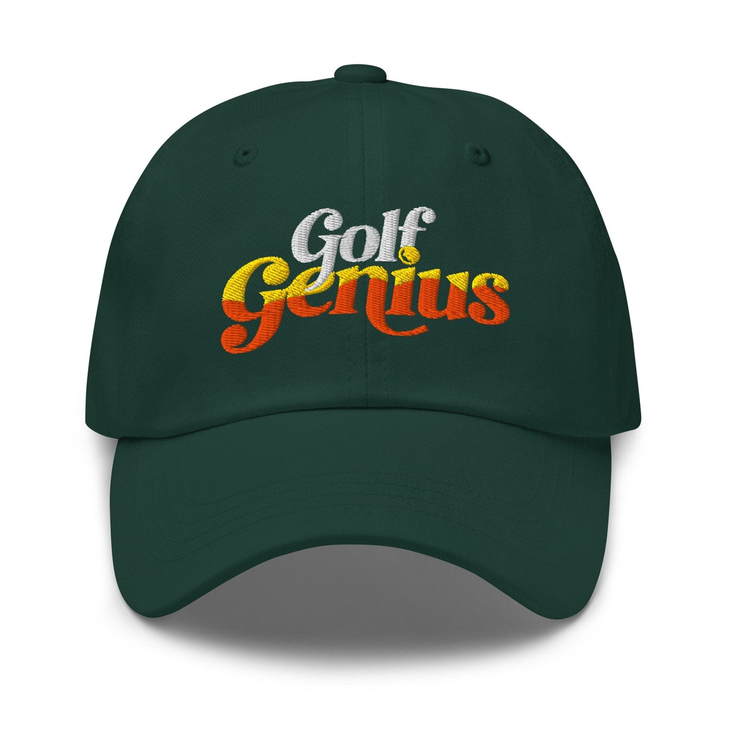 Golf Genius Embroidered Golf Cap - Funny Golf Tee by Swing Epic