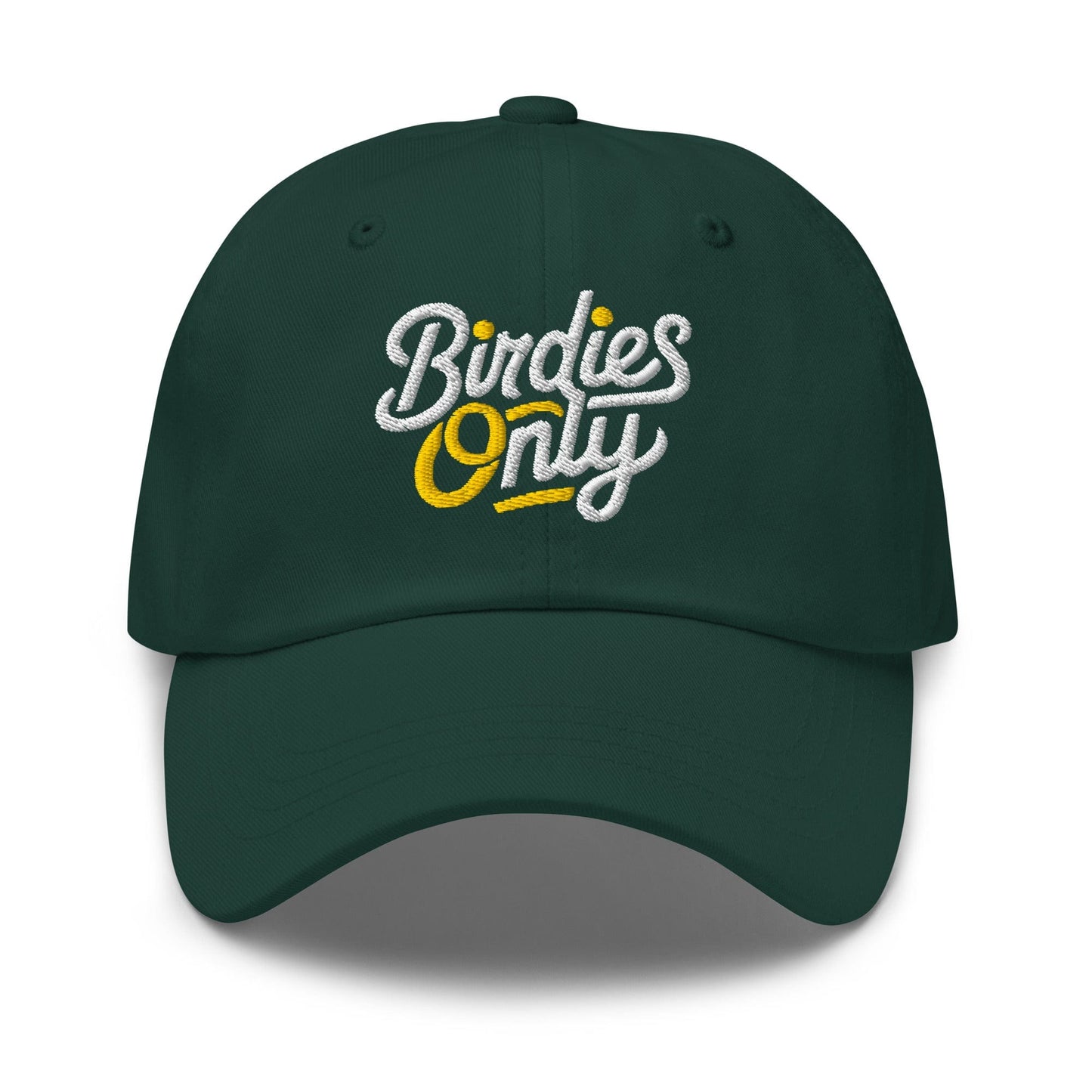 Birdies Only Quirky Embroidered Golf Cap - Funny Golf Tee by Swing Epic