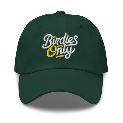 Birdies Only Quirky Embroidered Golf Cap - Funny Golf Tee by Swing Epic