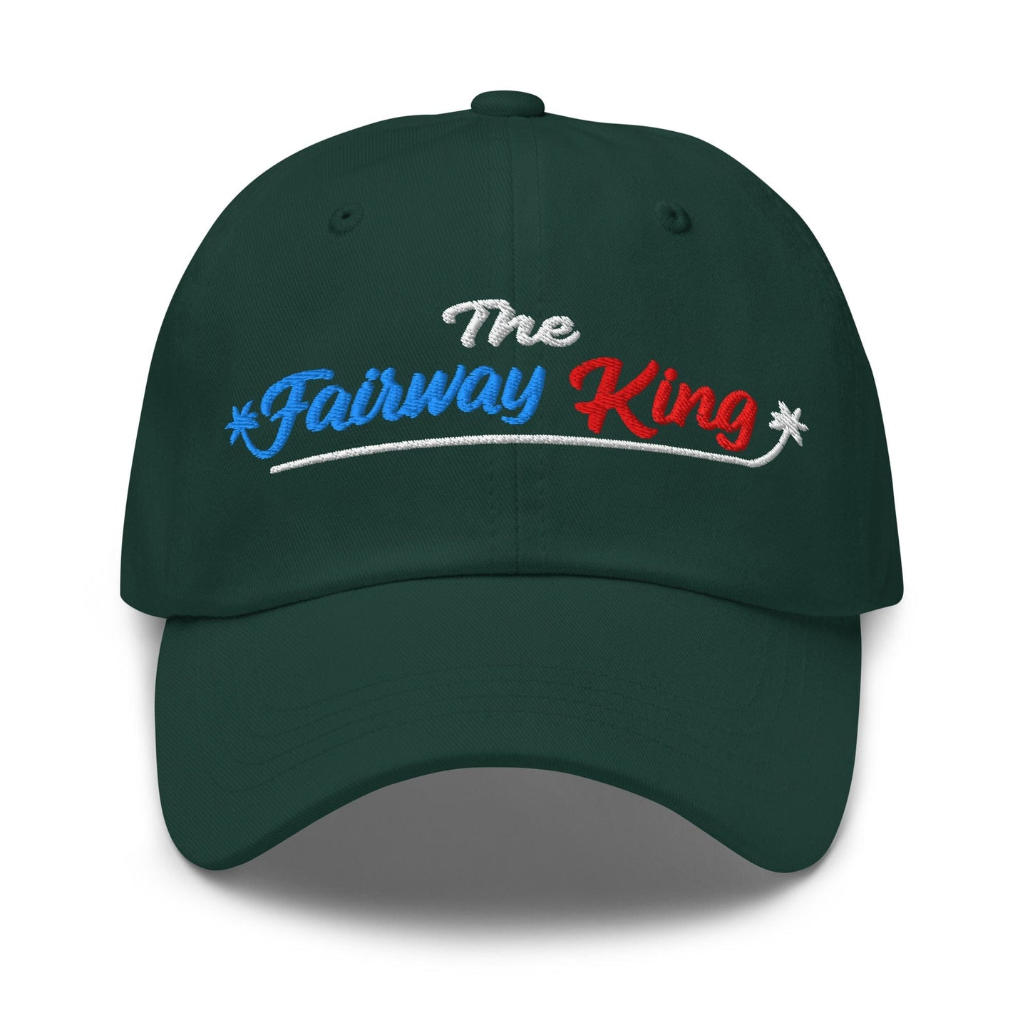 The Fairway King Embroidered Golf Cap - Funny Golf Tee by Swing Epic