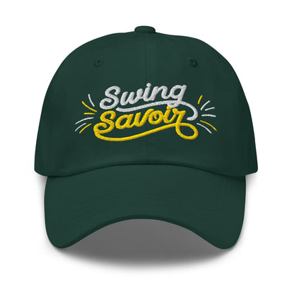 Swing Savoir Cool Stylish Fun Embroidered Golf Cap - Funny Golf Tee by Swing Epic