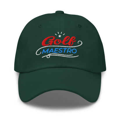 Golf Maestro Embroidered Golf Cap - Funny Golf Tee by Swing Epic