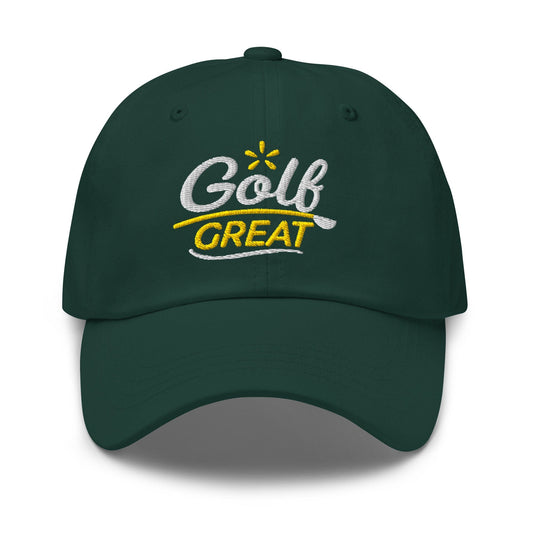 Golf Great Embroidered Golf Cap - Funny Golf Tee by Swing Epic