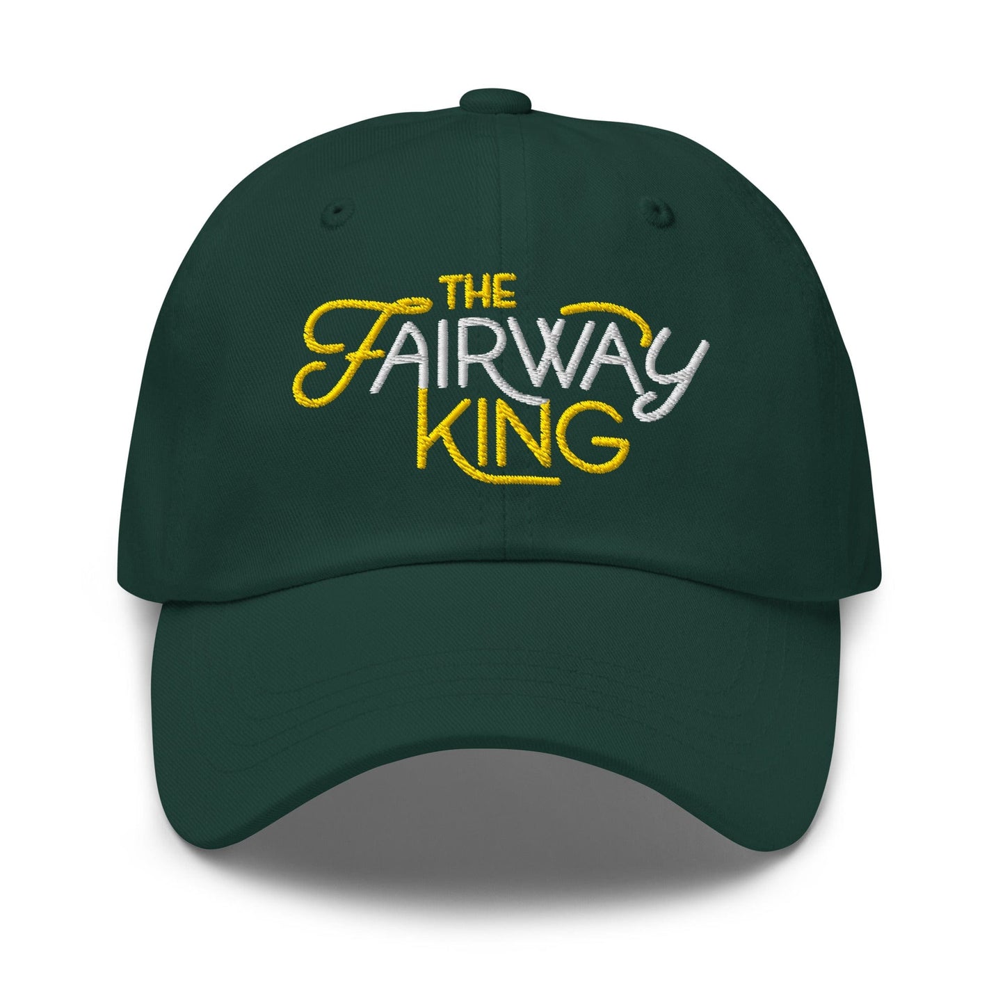 The Fairway King Embroidered Golf Cap - Funny Golf Tee by Swing Epic