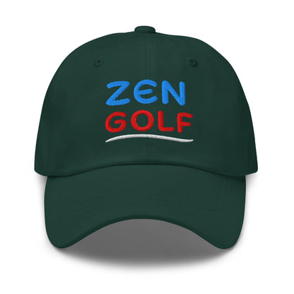 Zen Golf Embroidered Golf Cap - Funny Golf Tee by Swing Epic