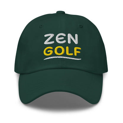 Zen Golf Embroidered Golf Cap - Funny Golf Tee by Swing Epic