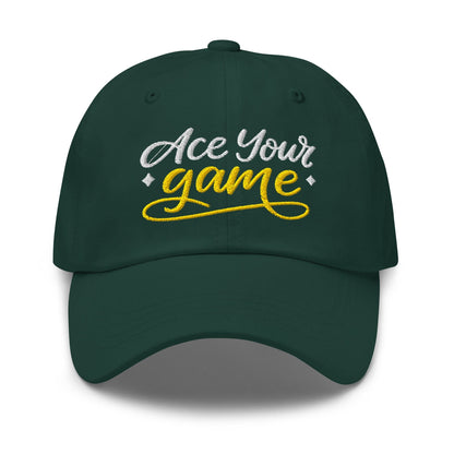 Ace Your Game Fun and Stylish Embroidered Golf Cap - Funny Golf Tee by Swing Epic