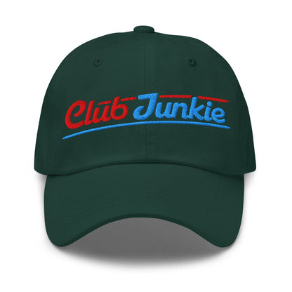 Club Junkie Embroidered Golf Cap - Funny Golf Tee by Swing Epic