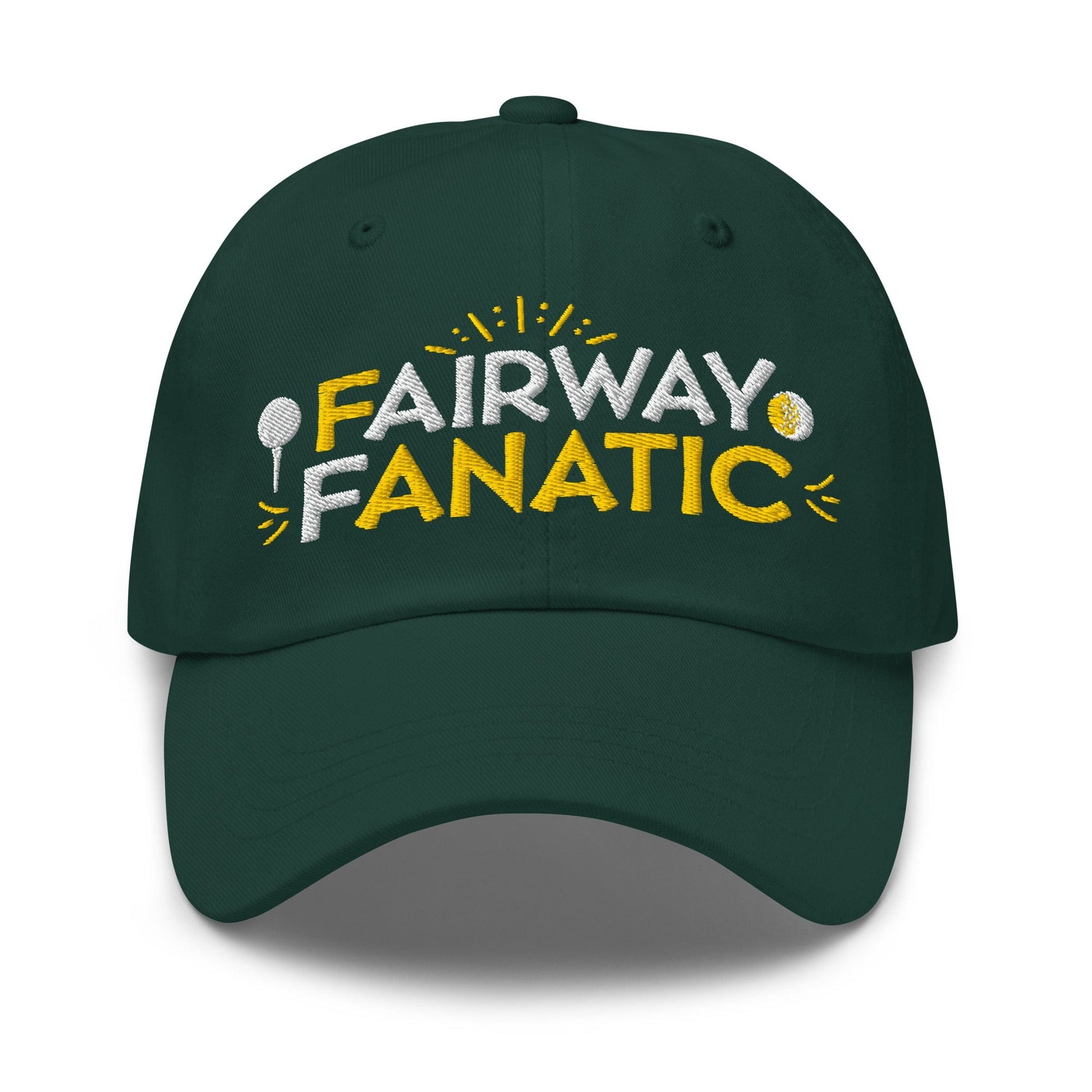 Fairway Fanatic Embroidered Golf Cap - Funny Golf Tee by Swing Epic