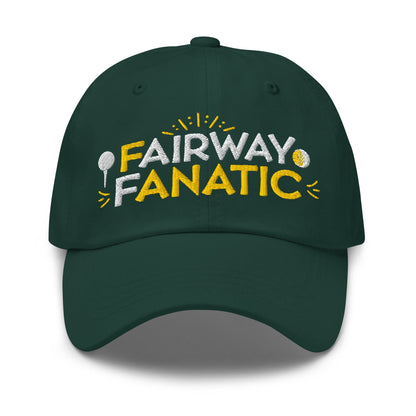 Fairway Fanatic Embroidered Golf Cap - Funny Golf Tee by Swing Epic