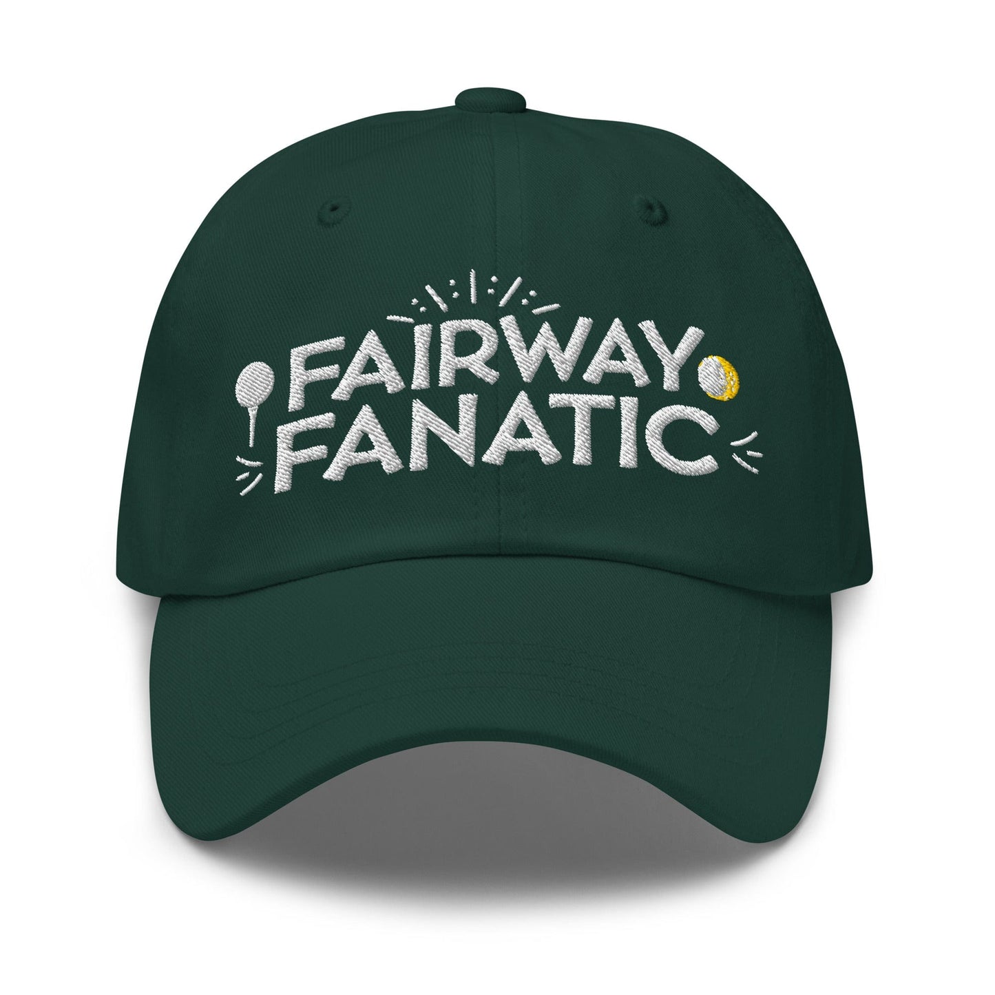 Fairway Fanatic Embroidered Golf Cap - Funny Golf Tee by Swing Epic