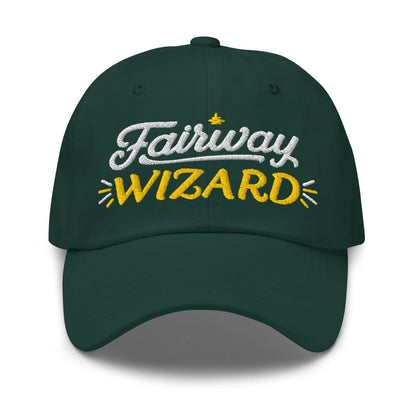 Fairway Wizard Embroidered Golf Cap - Funny Golf Tee by Swing Epic