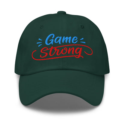 Game Strong Embroidered Golf Cap - Funny Golf Tee by Swing Epic