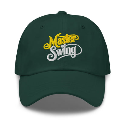 Master of Swing Classic Humorous Embroidered Golf Cap - Funny Golf Tee by Swing Epic