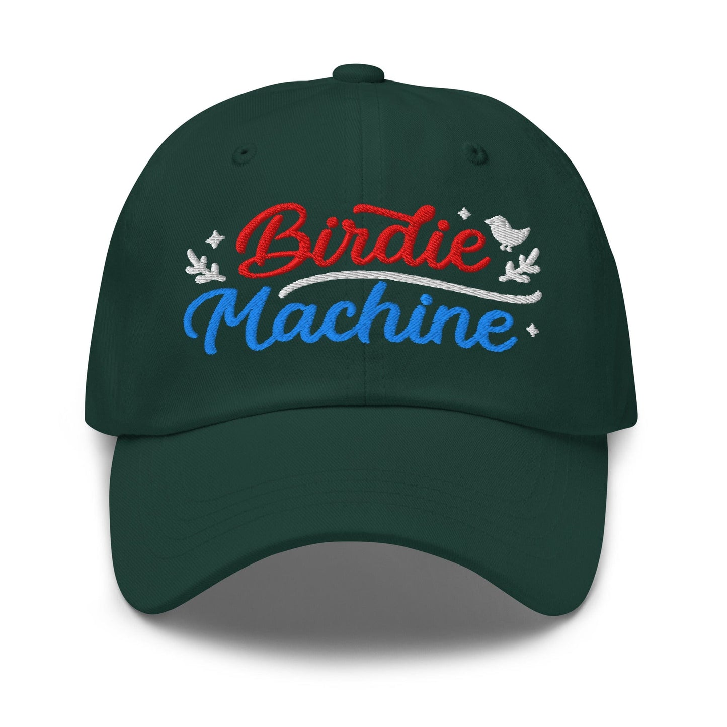 Birdie Machine Embroidered Golf Cap - Funny Golf Tee by Swing Epic
