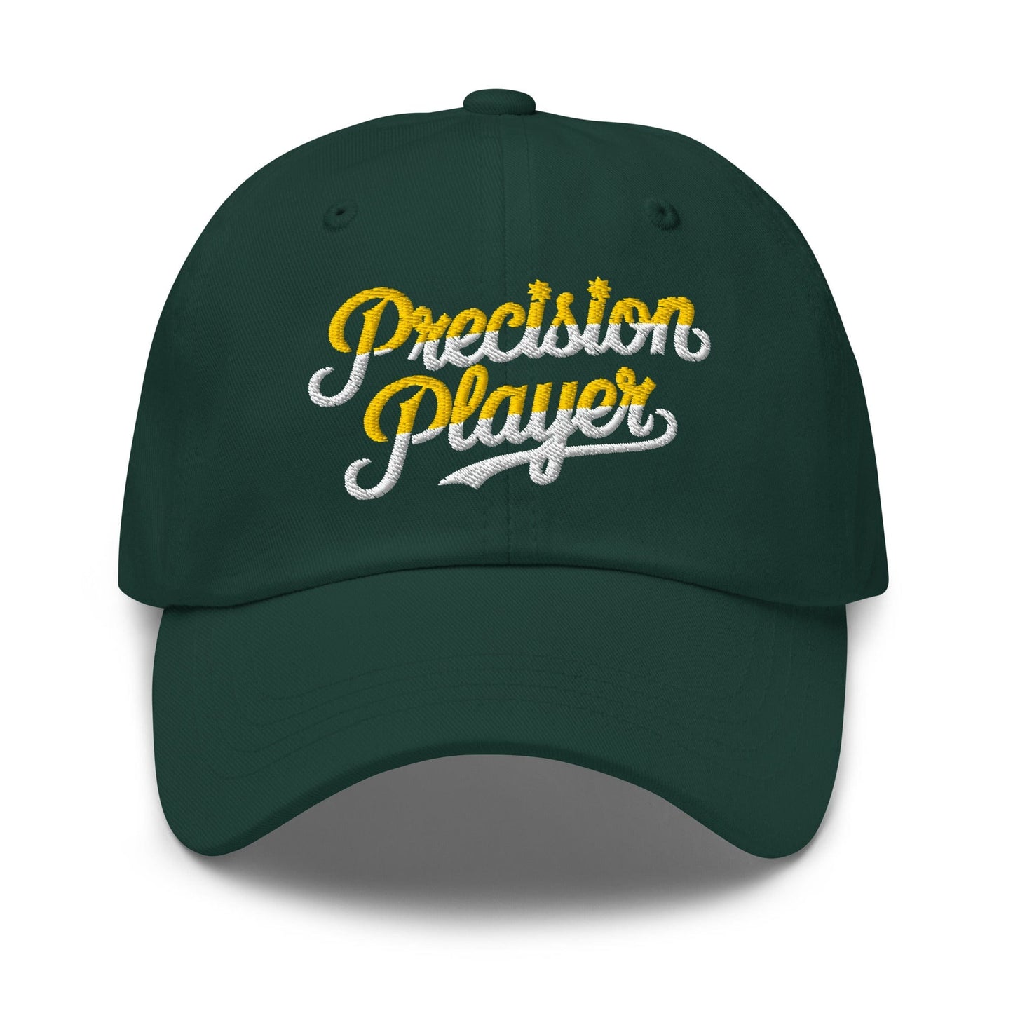 Precision Player Fun Embroidered Golf Cap - Funny Golf Tee by Swing Epic