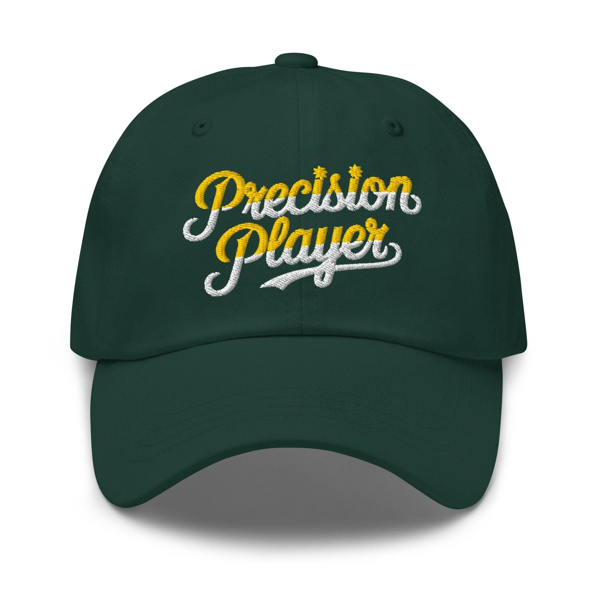 Precision Player Fun Embroidered Golf Cap - Funny Golf Tee by Swing Epic