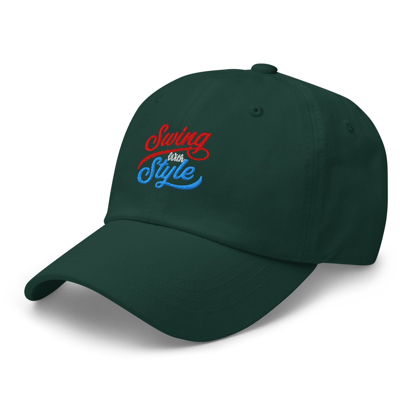Swing With Style Fun Embroidered Golf Cap - Funny Golf Tee by Swing Epic