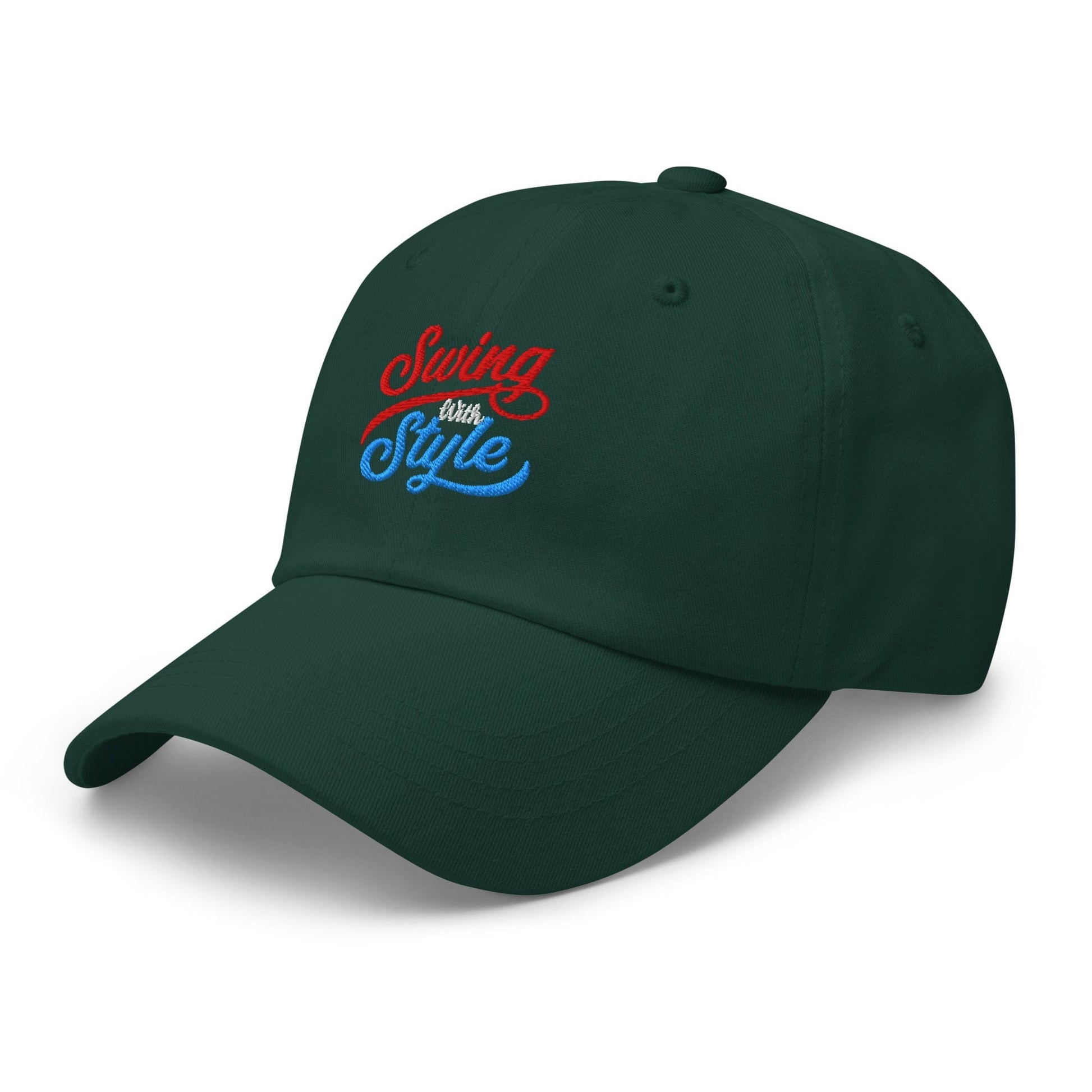 Swing With Style Fun Embroidered Golf Cap - Funny Golf Tee by Swing Epic