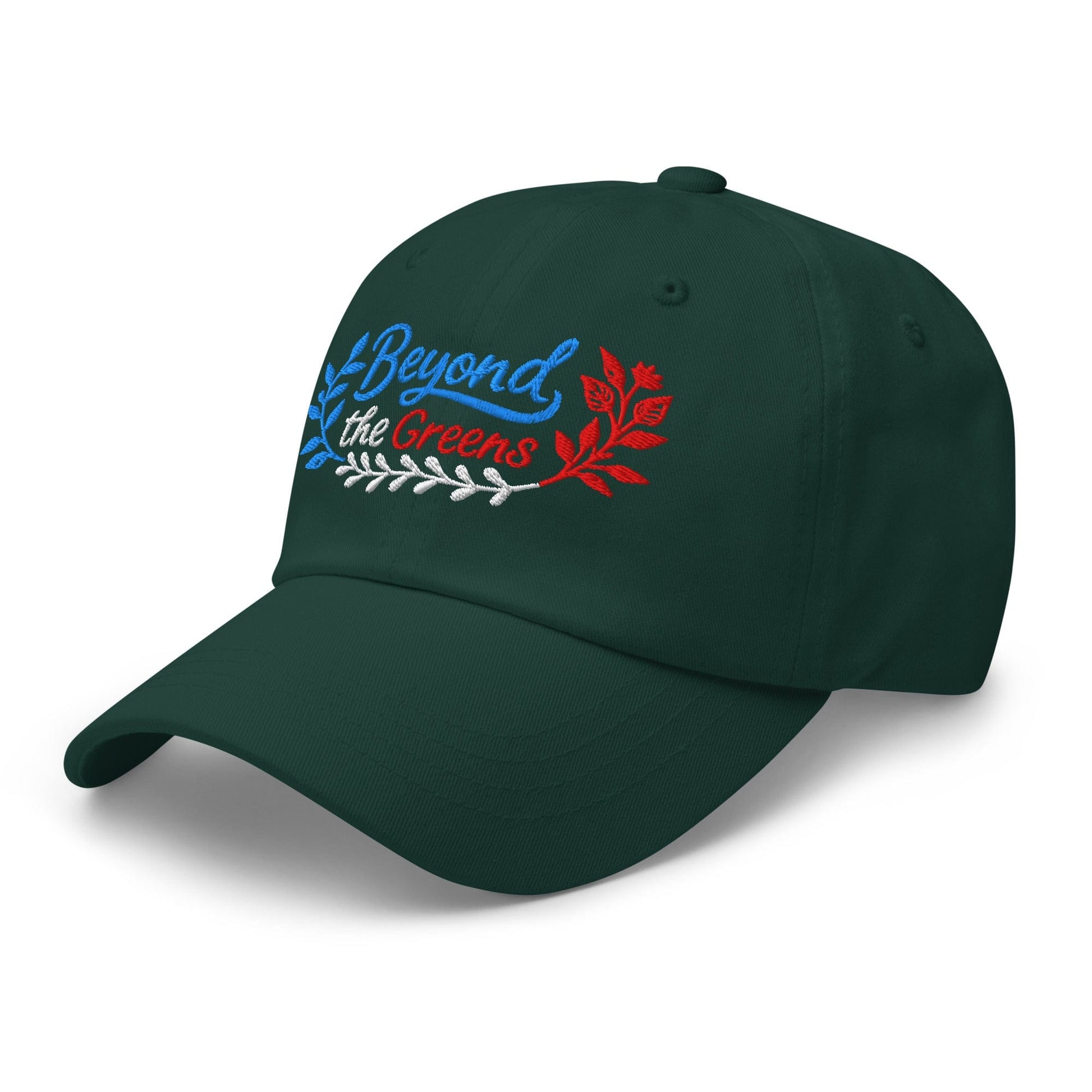 Beyond the Greens Embroidered Golf Cap - Funny Golf Tee by Swing Epic