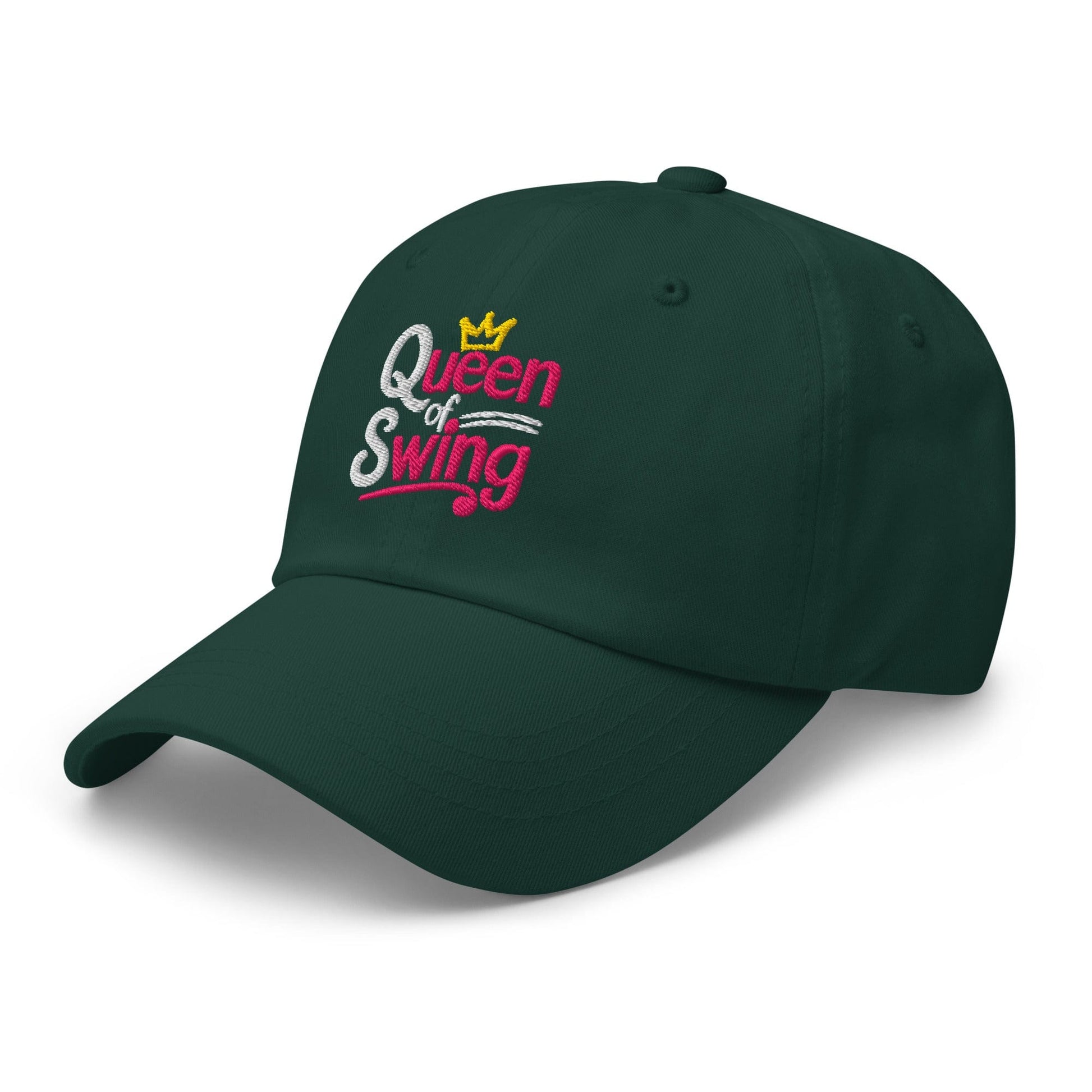 Queen of Swing Embroidered Golf Cap - Funny Golf Tee by Swing Epic