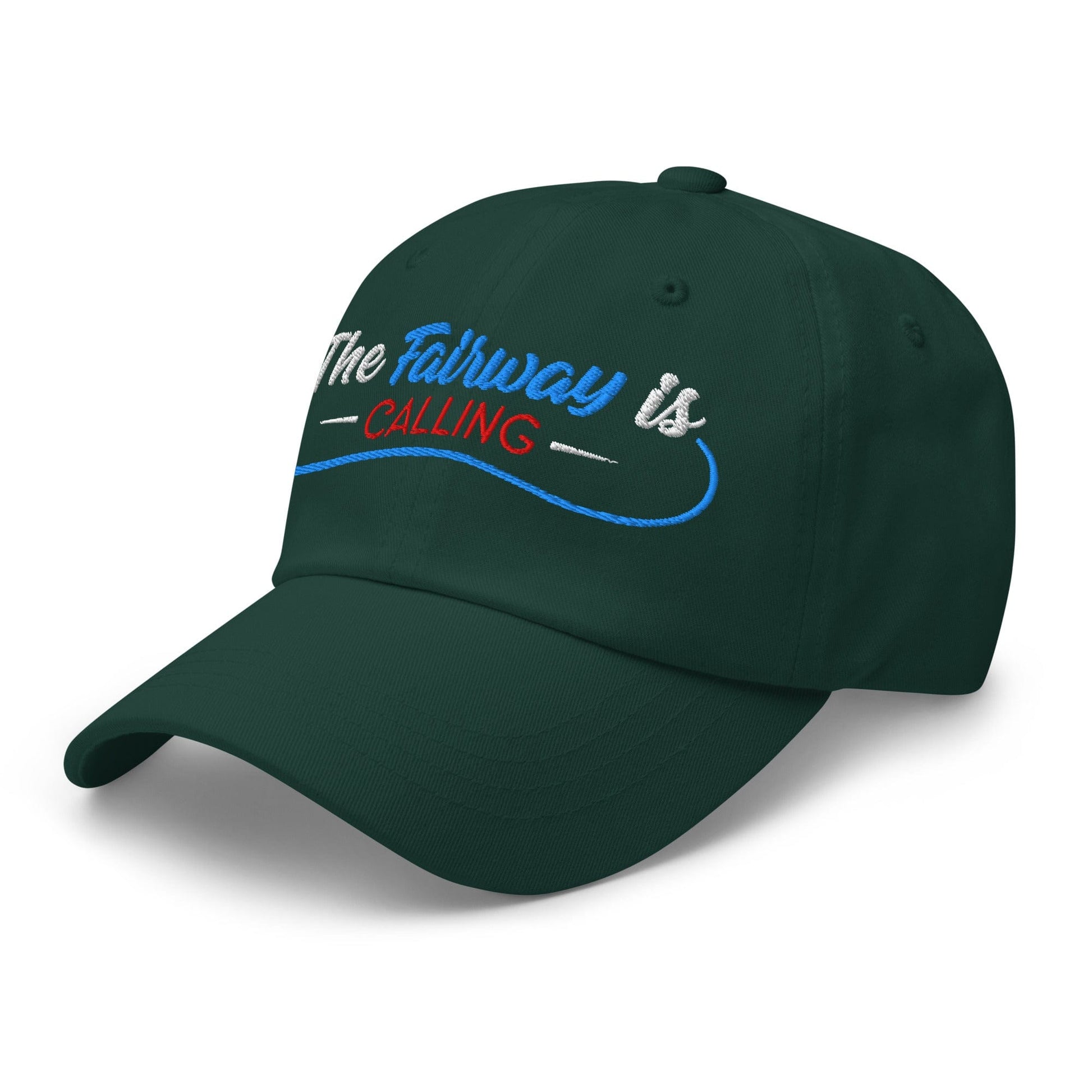 The Fairway is Calling Funny Embroidered Golf Cap - Funny Golf Tee by Swing Epic