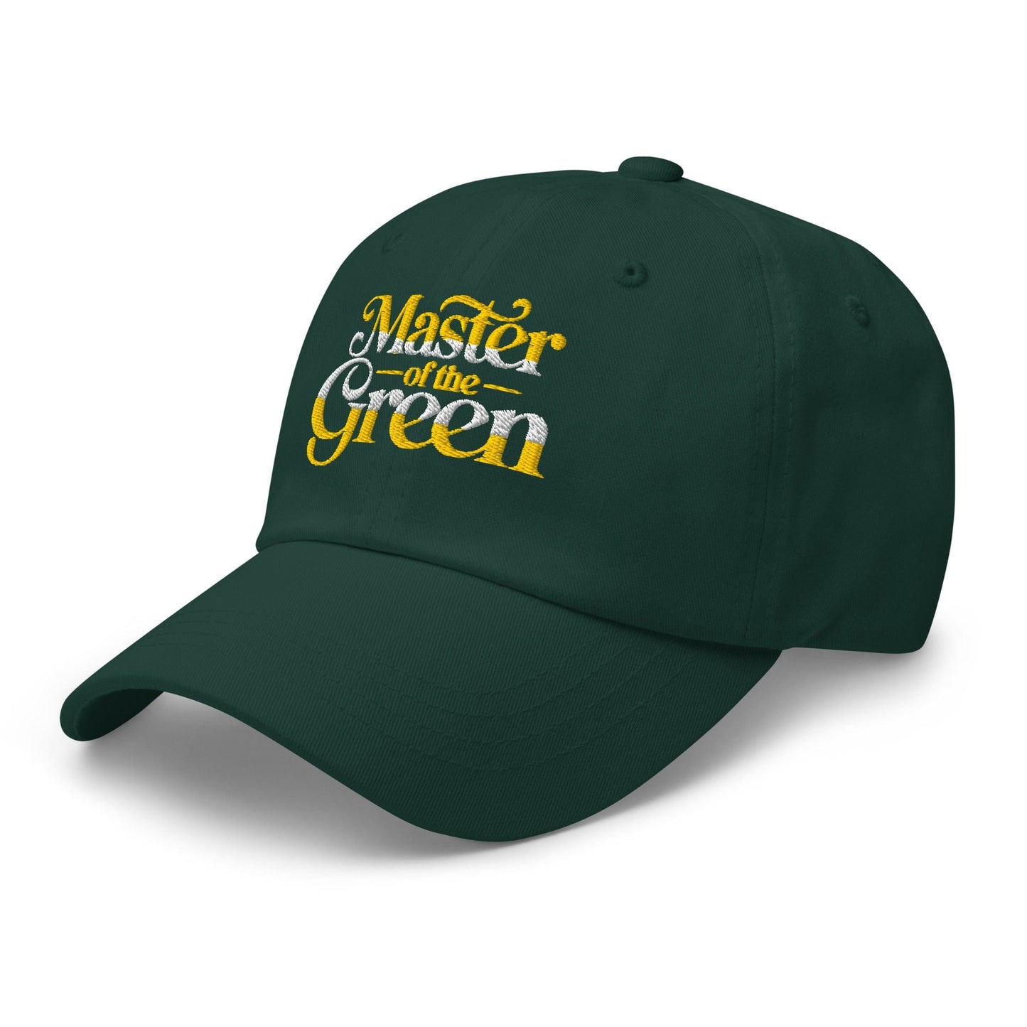 Master of the Green Engaging Embroidered Golf Cap - Funny Golf Tee by Swing Epic