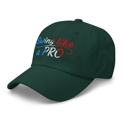 Swing Like A Pro Embroidered Golf Cap - Funny Golf Tee by Swing Epic