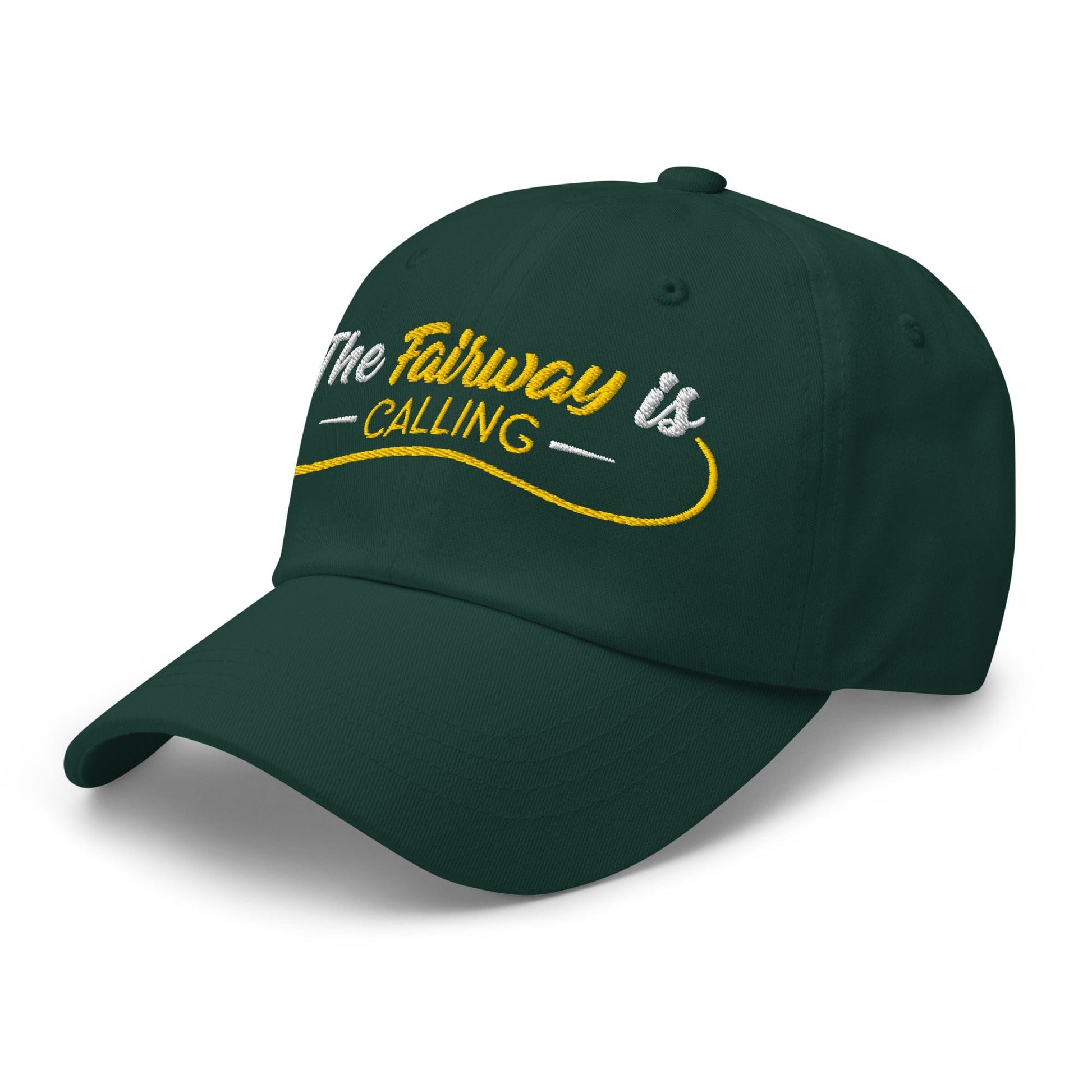 The Fairway is Calling Funny Embroidered Golf Cap - Funny Golf Tee by Swing Epic