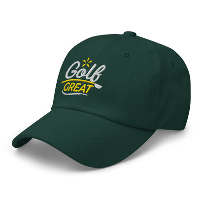 Golf Great Embroidered Golf Cap - Funny Golf Tee by Swing Epic