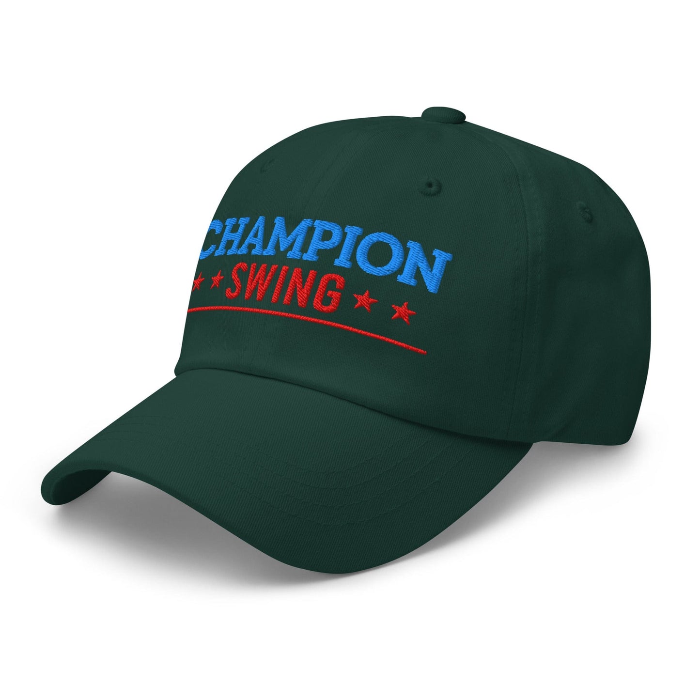 Champion Swing Star-Studded Fun Embroidered Golf Cap - Funny Golf Tee by Swing Epic
