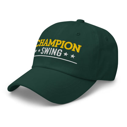 Champion Swing Star-Studded Fun Embroidered Golf Cap - Funny Golf Tee by Swing Epic