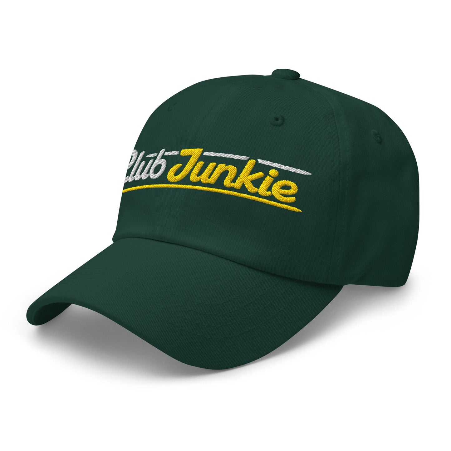 Club Junkie Embroidered Golf Cap - Funny Golf Tee by Swing Epic
