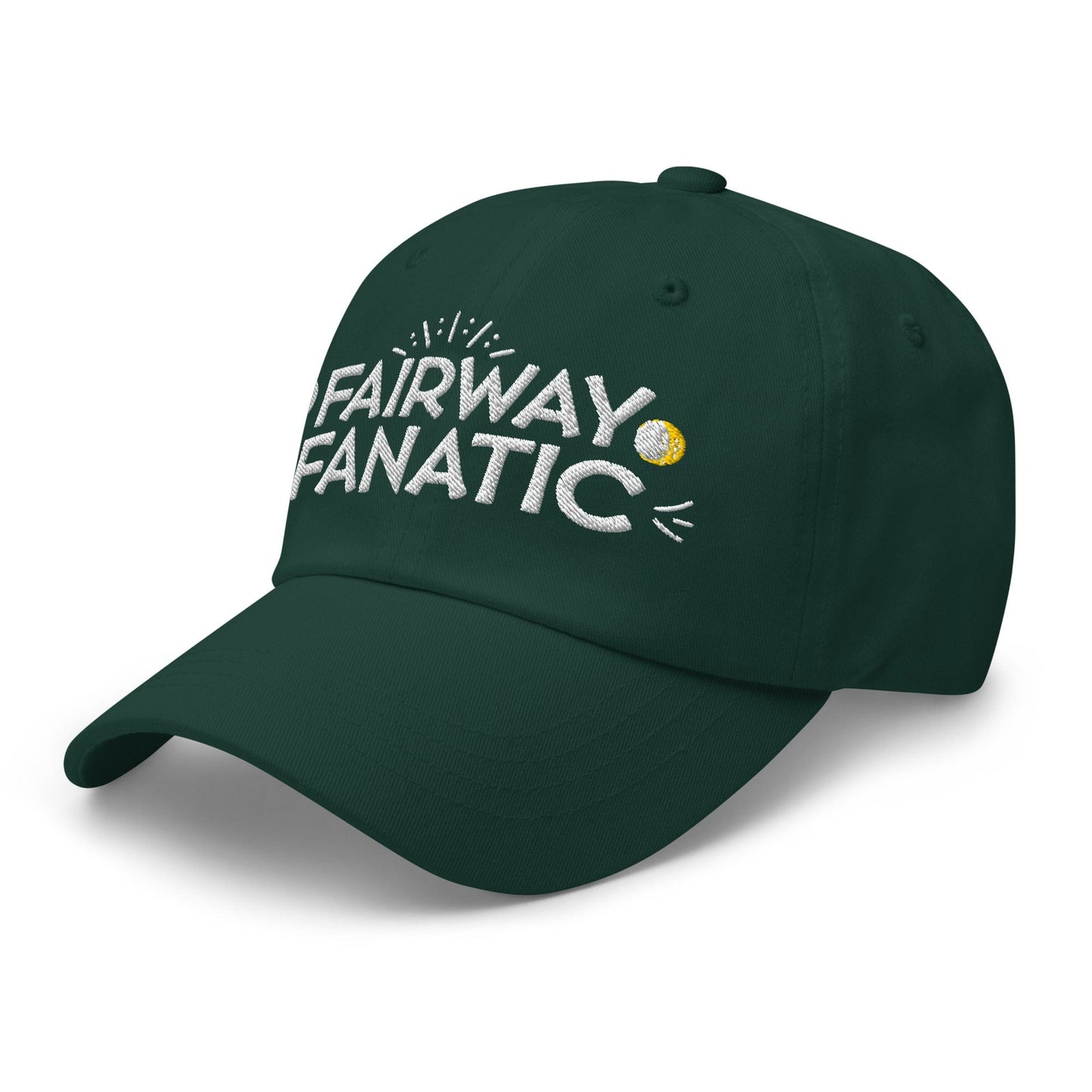 Fairway Fanatic Embroidered Golf Cap - Funny Golf Tee by Swing Epic