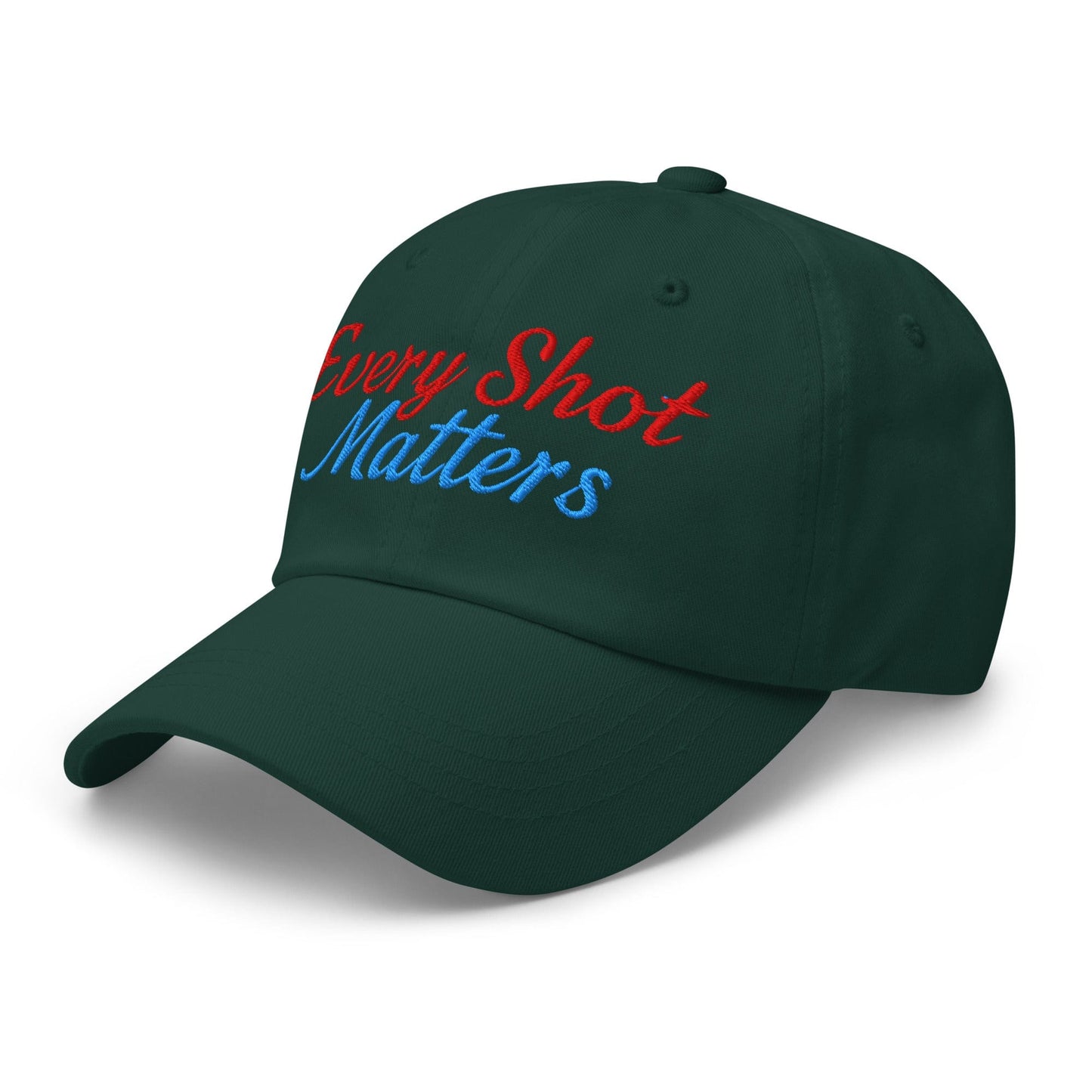 Every Shot Matters Fun Embroidered Golf Cap - Funny Golf Tee by Swing Epic