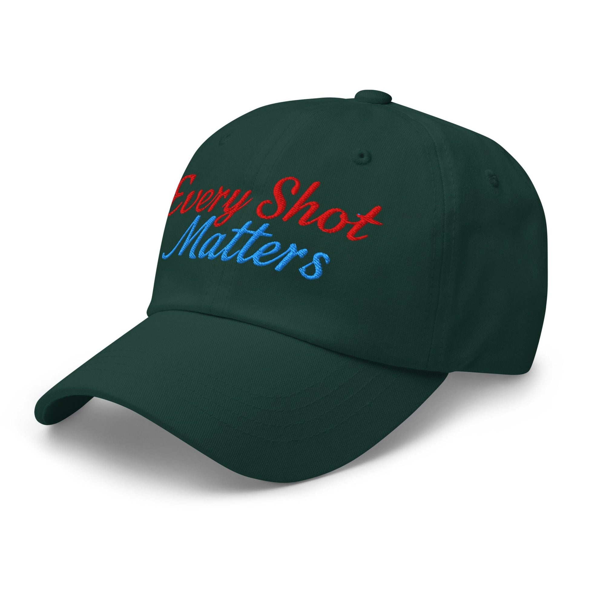 Every Shot Matters Fun Embroidered Golf Cap - Funny Golf Tee by Swing Epic