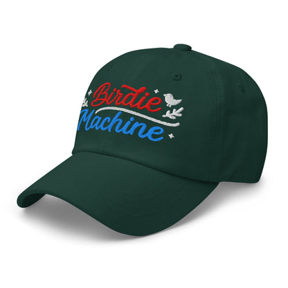 Birdie Machine Embroidered Golf Cap - Funny Golf Tee by Swing Epic