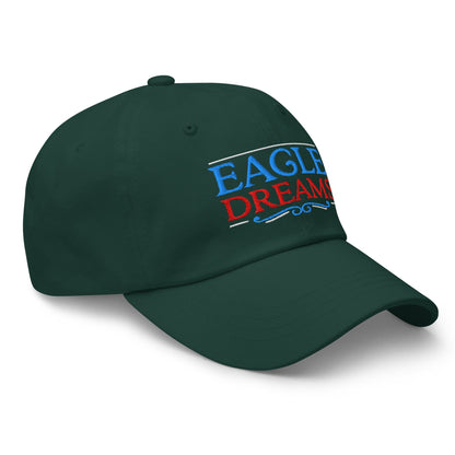 Eagle Dreams Fun Embroidered Golf Cap - Funny Golf Tee by Swing Epic