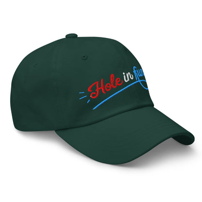 Hole in Fun Embroidered Golf Cap - Funny Golf Tee by Swing Epic