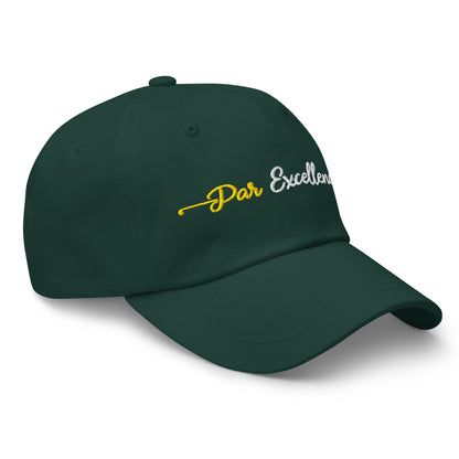 Par Excellence Embroidered Golf Cap - Funny Golf Tee by Swing Epic