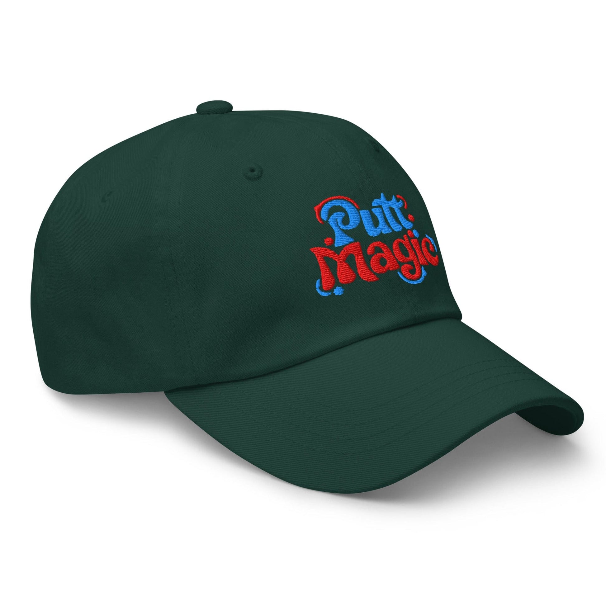 Putt Magic Quirky Embroidered Golf Cap - Funny Golf Tee by Swing Epic