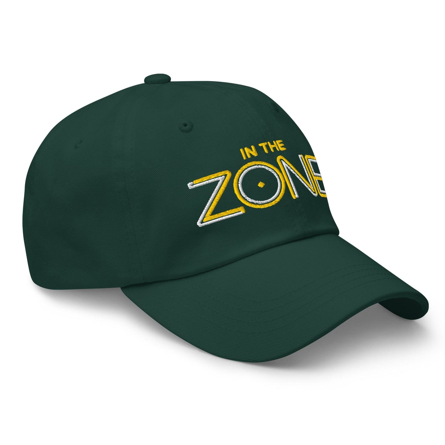 In the Zone Embroidered Golf Cap - Funny Golf Tee by Swing Epic