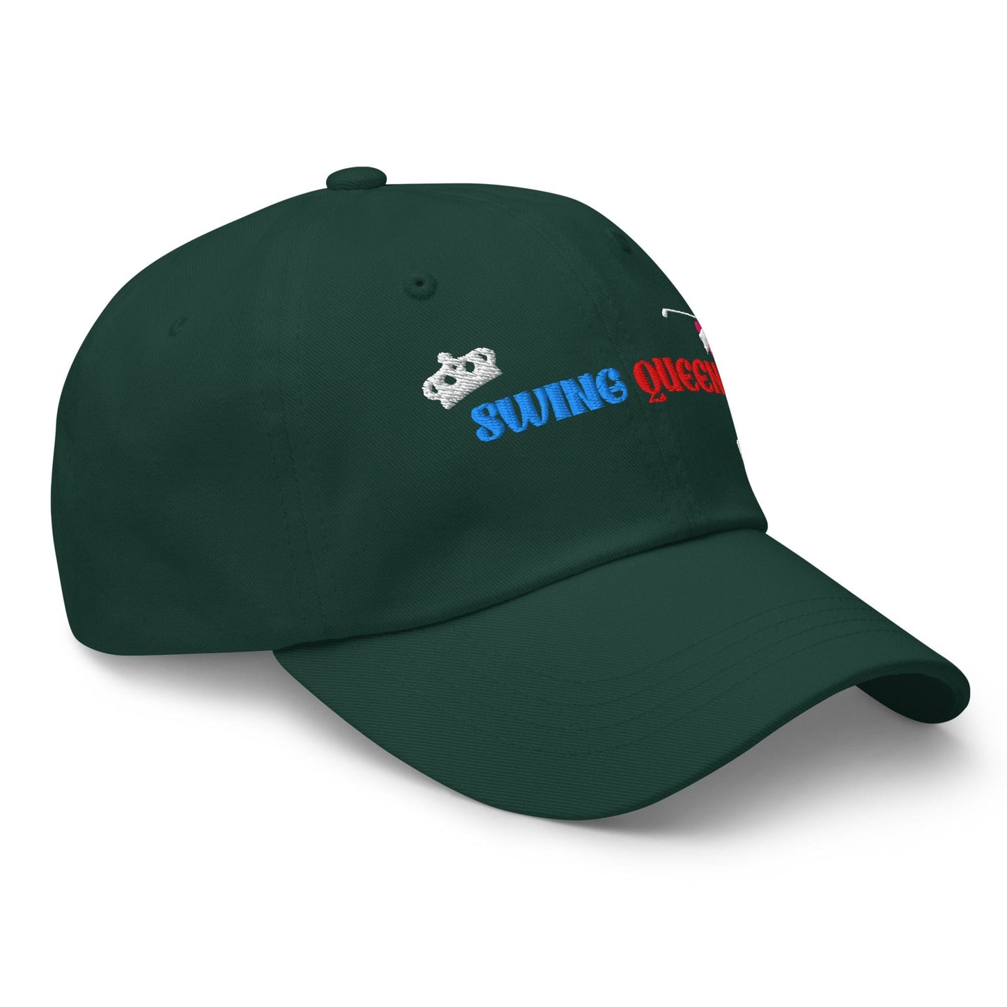 Swing Queen Embroidered Golf Cap - Funny Golf Tee by Swing Epic