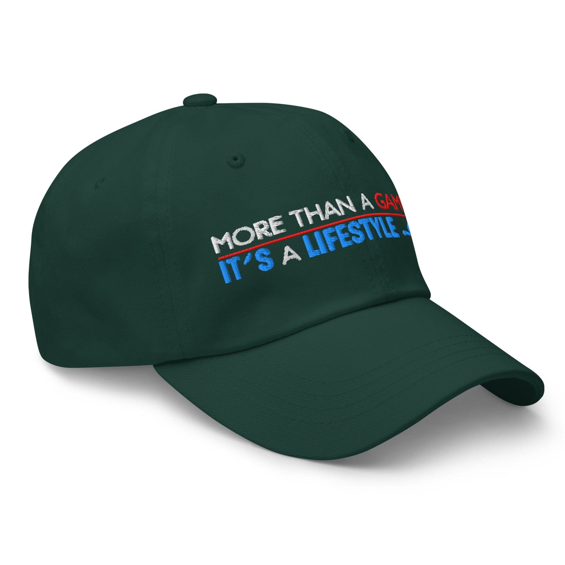 More Than a Game It's a Lifestyle Embroidered Golf Cap - Funny Golf Tee by Swing Epic